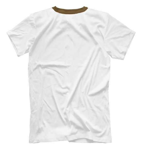 Мужская футболка с изображением Стихи Есенина цвета Белый