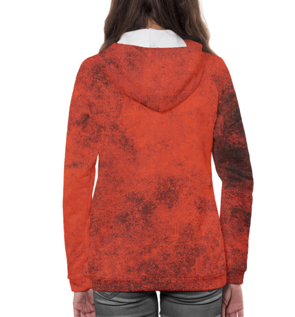 Женское худи с изображением Бабушка цвета Белый