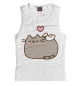 Майка для девочки love pusheen