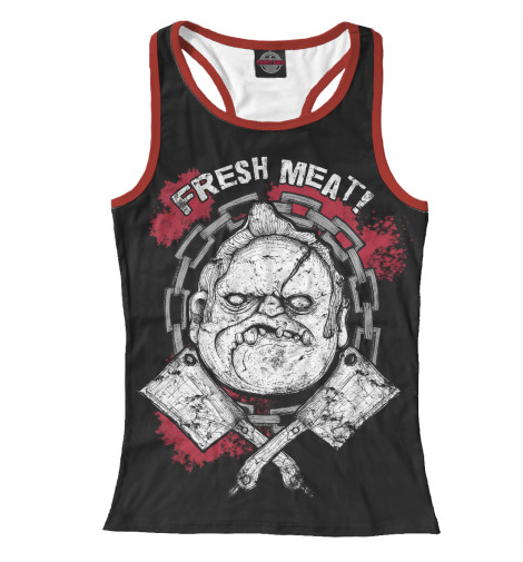 

Майки борцовки Print Bar, Белый, Freesh Meat