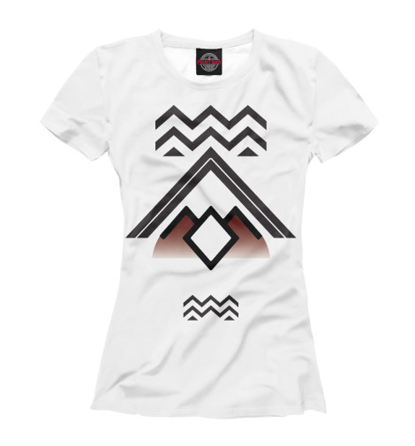 

Футболки Print Bar, Белый, Tween peaks