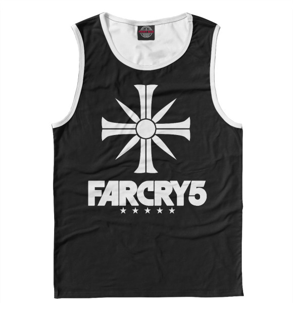 Майка для мальчика с изображением Far Cry 5 цвета Белый