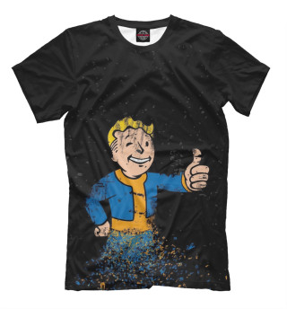 Мужская футболка Vault-Boy Colorfull