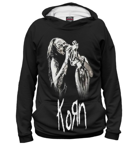 

Худи Print Bar, Белый, korn