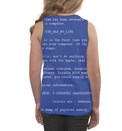 

Майки Print Bar, Белый, BSOD