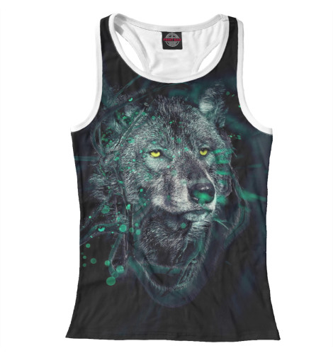 

Майки борцовки Print Bar, Белый, Оборотень