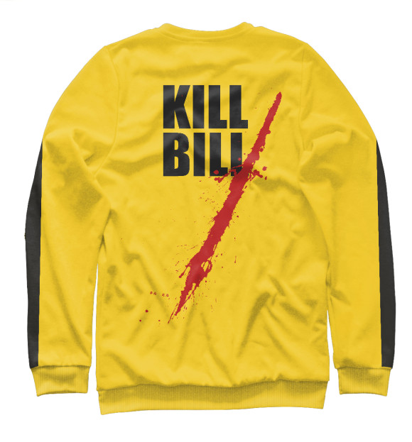 Мужской свитшот с изображением Убить Билла цвета Белый