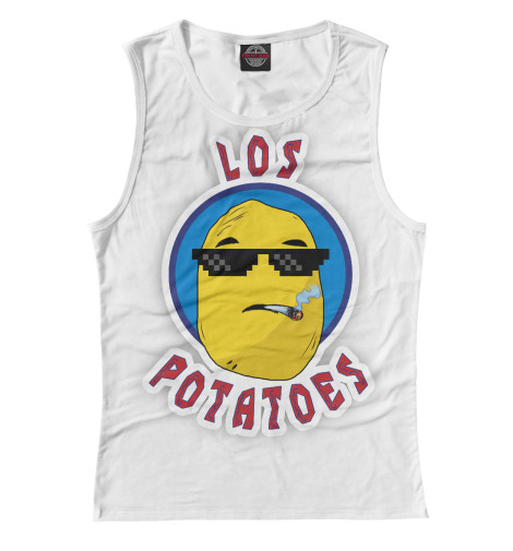 

Майки Print Bar, Белый, Los Potatoes