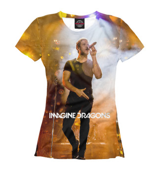 Женская футболка Imagine Dragons