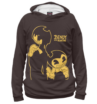 Женское худи Bendy and the ink machine