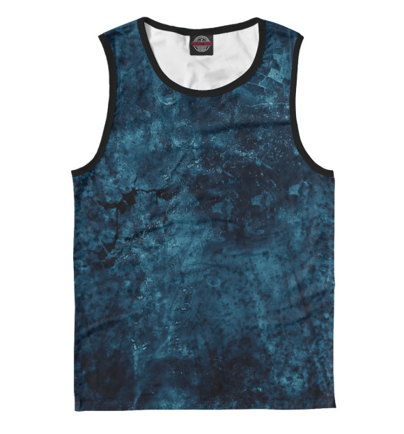 Майка для мальчика с изображением Текстура цвета Белый