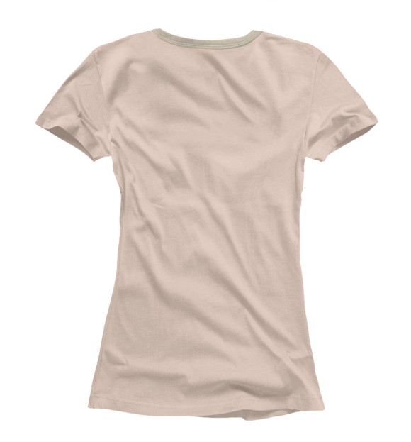 Женская футболка с изображением Курцхаар цвета Белый