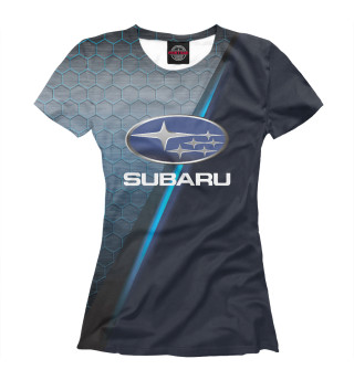 Футболка для девочек Subaru