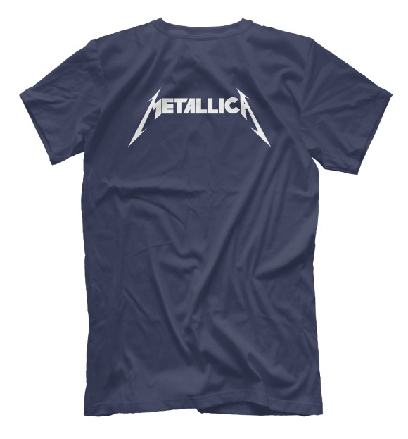 Футболка для мальчиков с изображением Metallica цвета Белый