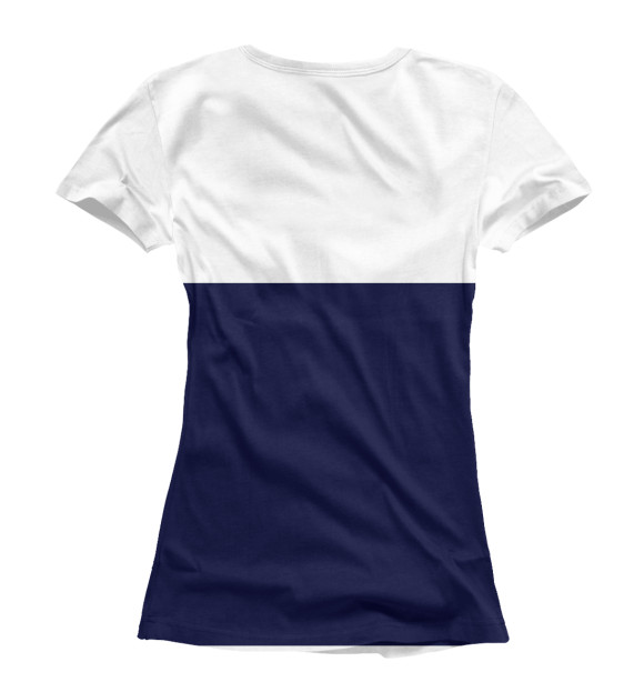 Женская футболка с изображением динамо цвета Белый