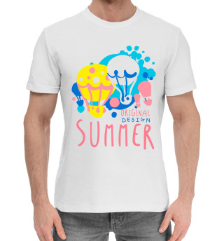 Хлопковая футболка для мальчиков Summer