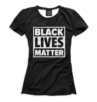 Футболка для девочек Black Lives Matter