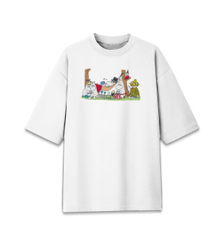 Мужская футболка оверсайз Moomin