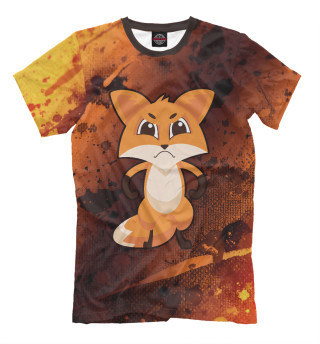 Мужская футболка Fox - Злится