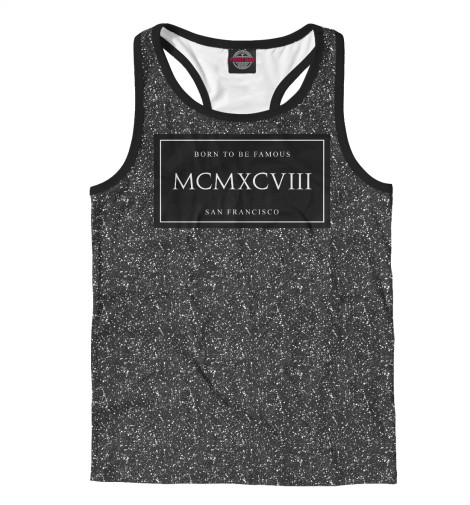 

Майки борцовки Print Bar, Белый, MCMXCVIII