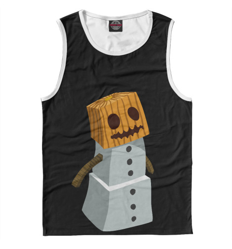 

Майки Print Bar, Белый, Snow golem