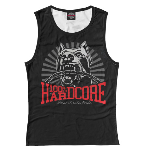 

Майки Print Bar, Белый, 100% Hardcore