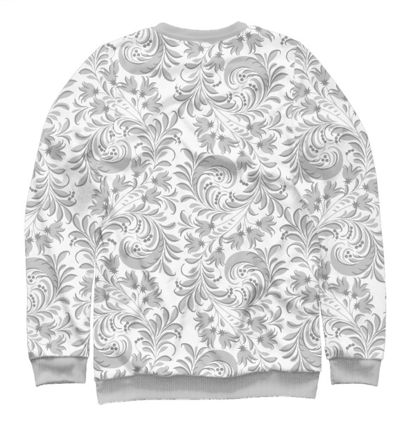 Мужской свитшот с изображением Самая лучшая Лиза цвета Белый