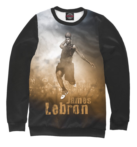 

Свитшоты Print Bar, Белый, Леброн Джеймс