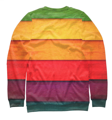 

Свитшоты Print Bar, Белый, Разноцветные полосы