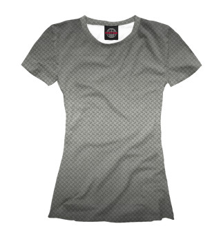 Женская футболка Рифленая сталь