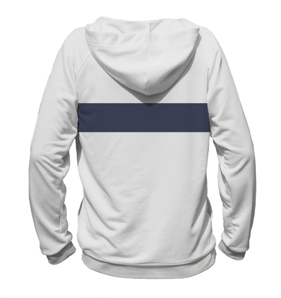 Мужское худи с изображением Dustin Poirier цвета Белый