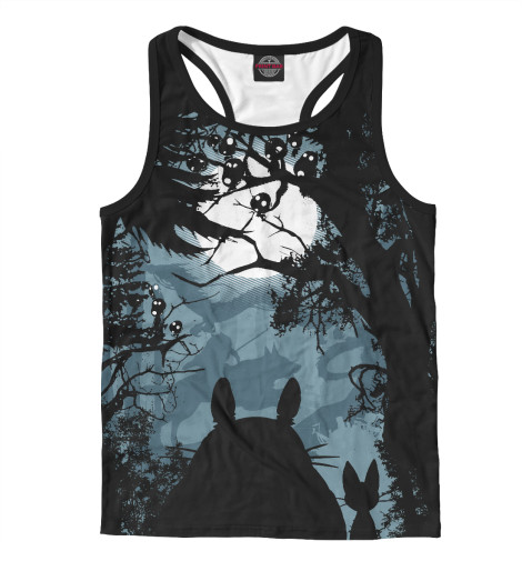 

Майки борцовки Print Bar, Белый, Мой сосед Тоторо