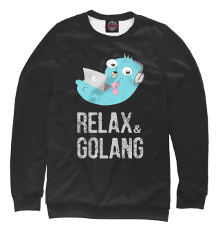 Женский свитшот Relaxing gopher