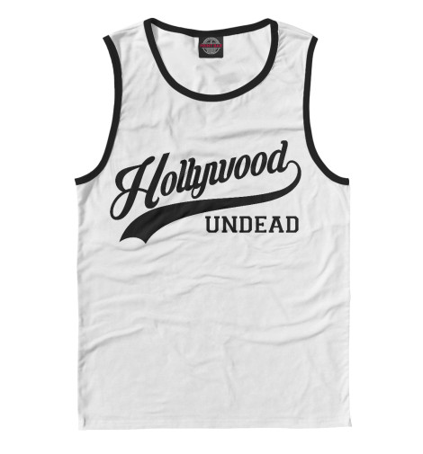 

Майки Print Bar, Белый, Hollywood Undead