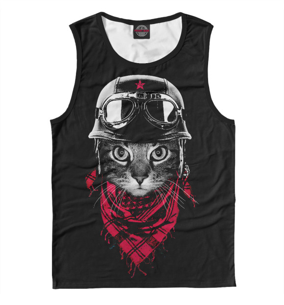 Майка для мальчика с изображением Авиатор цвета Белый