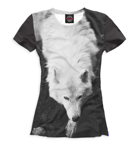 

Футболки Print Bar, Белый, Волки