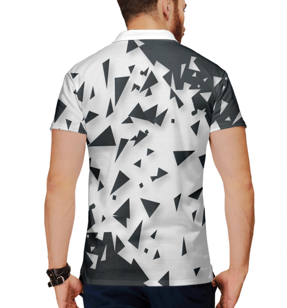 Мужское поло с притом Bord цвета Белый Мужское поло с изображением Bord цвета Белый