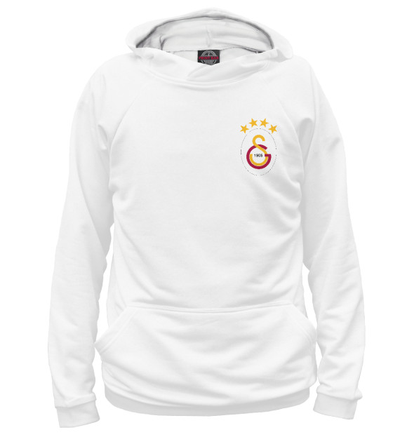 Женское худи с изображением Galatasaray цвета Белый