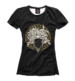 Женская футболка Горгона Медуза