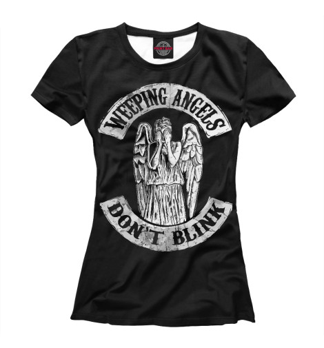 

Футболки Print Bar, Белый, Weeping Angels