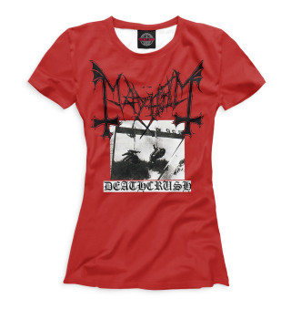 Женская футболка Mayhem