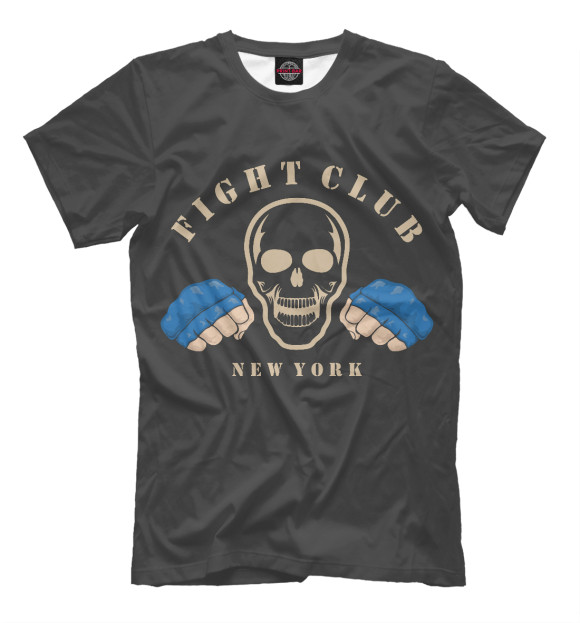 Футболка для мальчиков с изображением Fight club цвета Белый