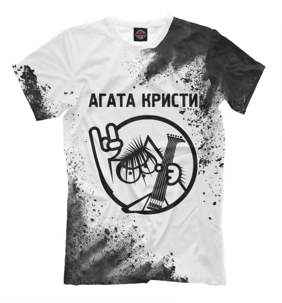 Агата Кристи + Кот Мужская футболка купить за 1599 ₽ в интернет-магазине  Print Bar AGT-998291-fut-2