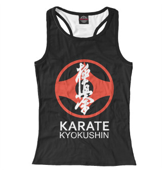 Женская майка-борцовка Karate Kyokushin