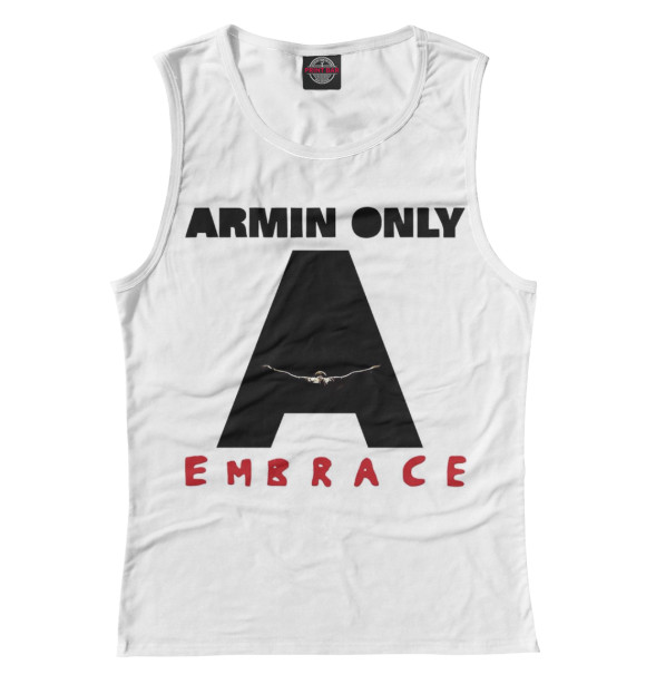 Майка для девочки с изображением Armin Only : Embrace цвета Белый