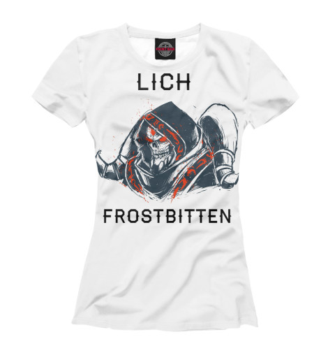 

Футболки Print Bar, Белый, Lich