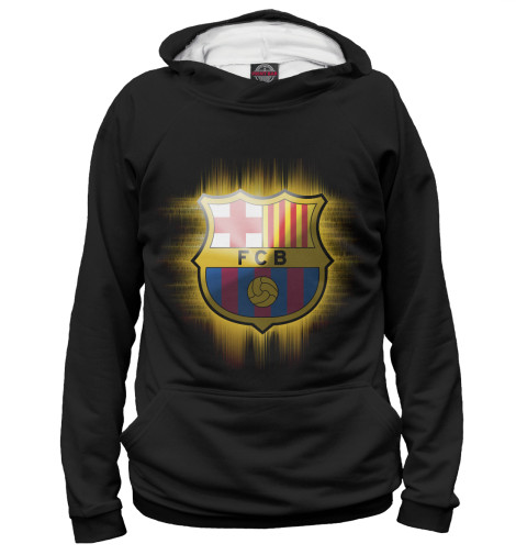 

Худи Print Bar, Белый, FC Barсelona