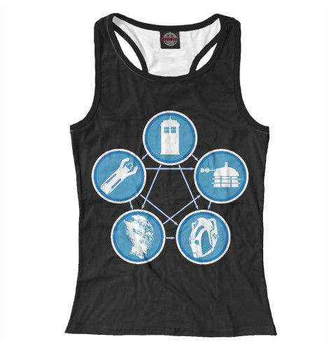 

Майки борцовки Print Bar, Белый, Tardis-Lizard-Sonic-Dalek-Cyberman