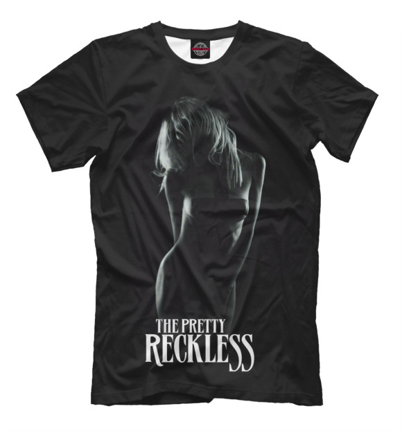 Мужская футболка с изображением The Pretty Reckless цвета Черный