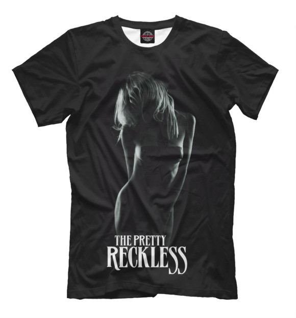 Футболка для мальчиков с изображением The Pretty Reckless цвета Черный